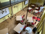 Double table seating for conference