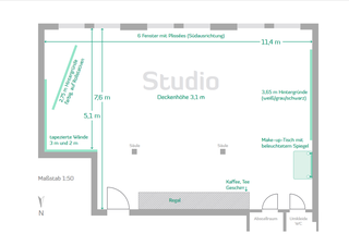 Bild 3 von Das Mietstudio Hannover 7. Stock