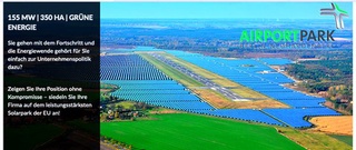 EUROPAS GRÖSSTER SOLARPARK INKL. AM /UM AIRPORT LOCATION