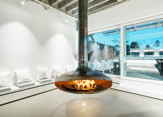 Eventlocation mit Kamin